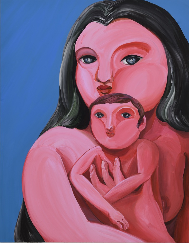 母子像